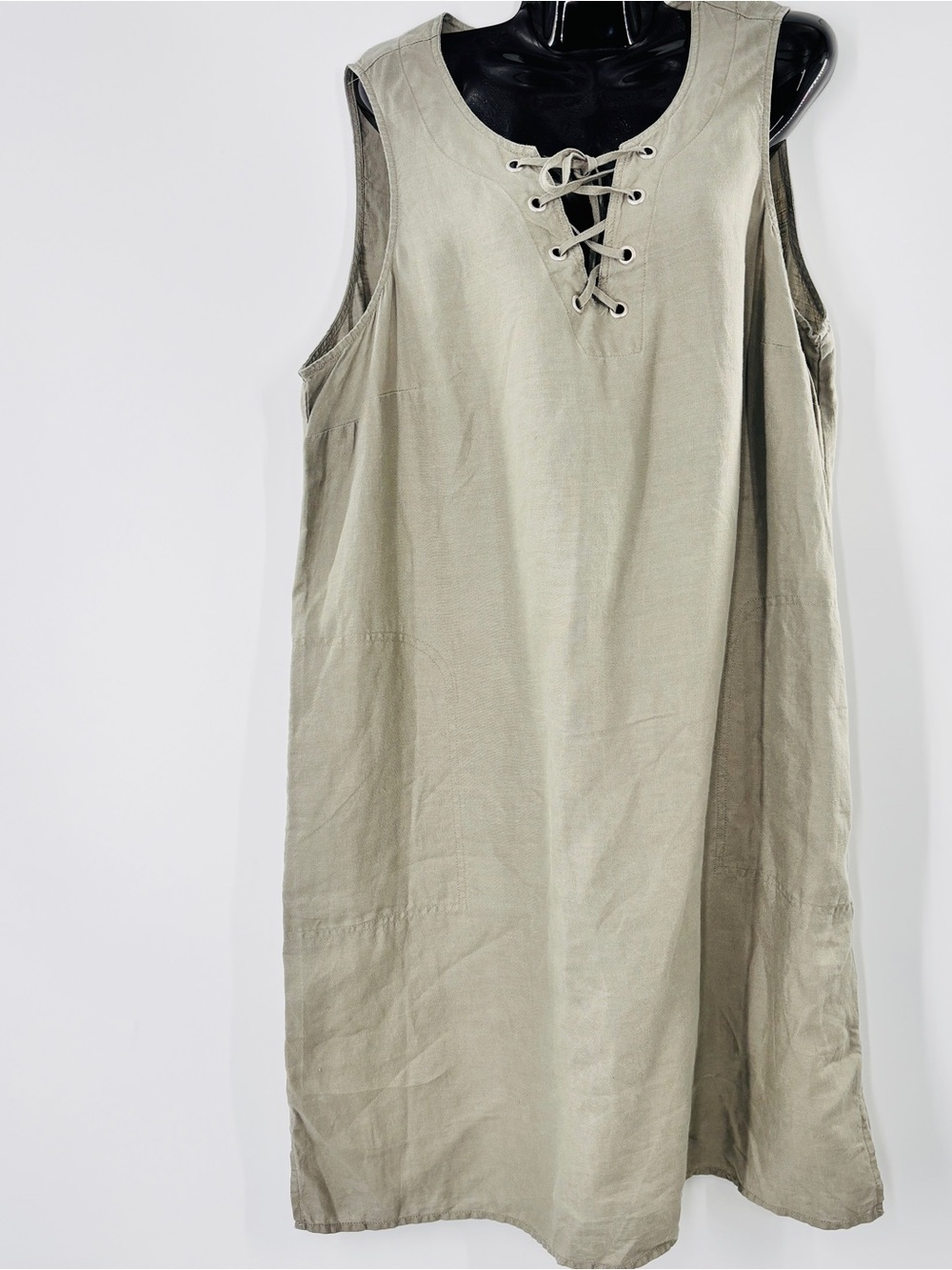 Adrienne Vittadini Dress Linen - Picture 3 of 9